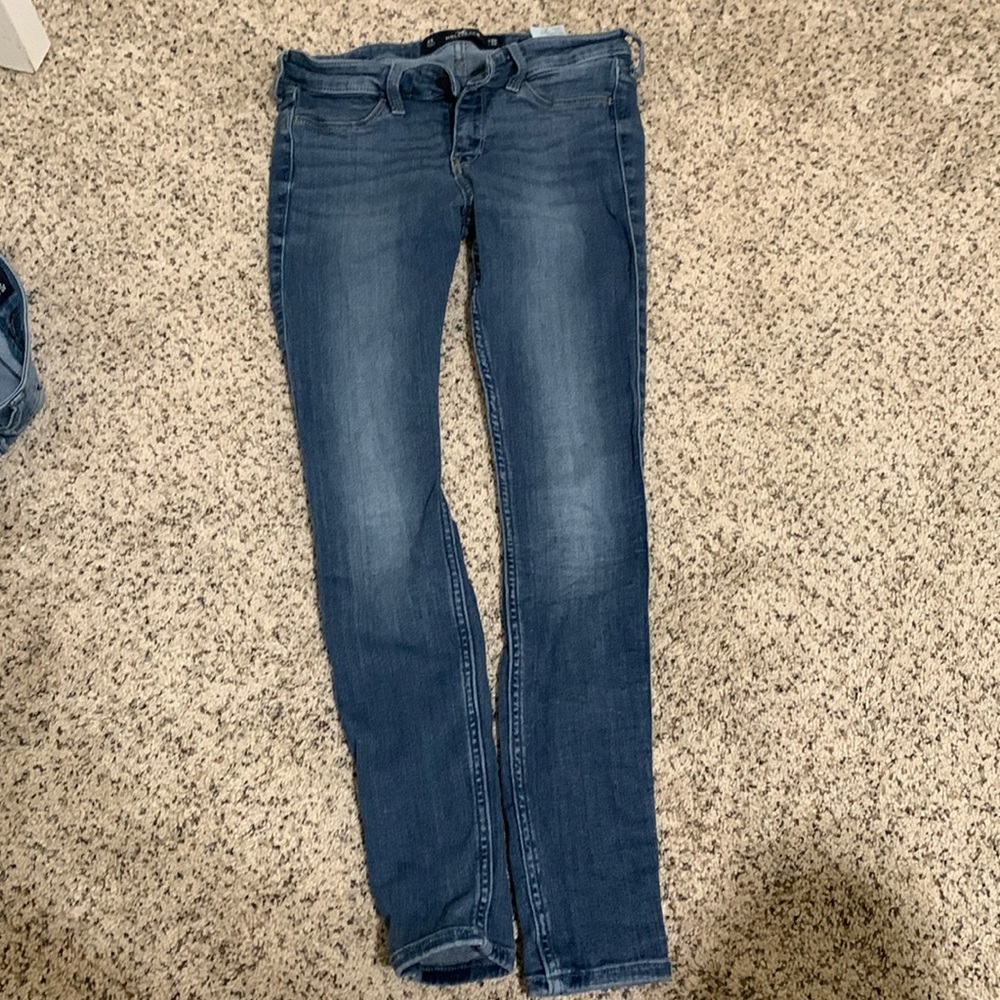 Hollister Low Rise Blue Jean Legging Size 3S